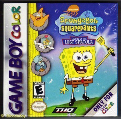 SpongeBob SquarePants - Legend Of The Lost Spatula (USA) Game Cover